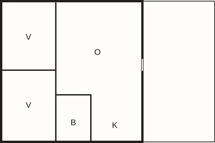 4 sterren vakantie huis in Thyborøn - Plattegrond