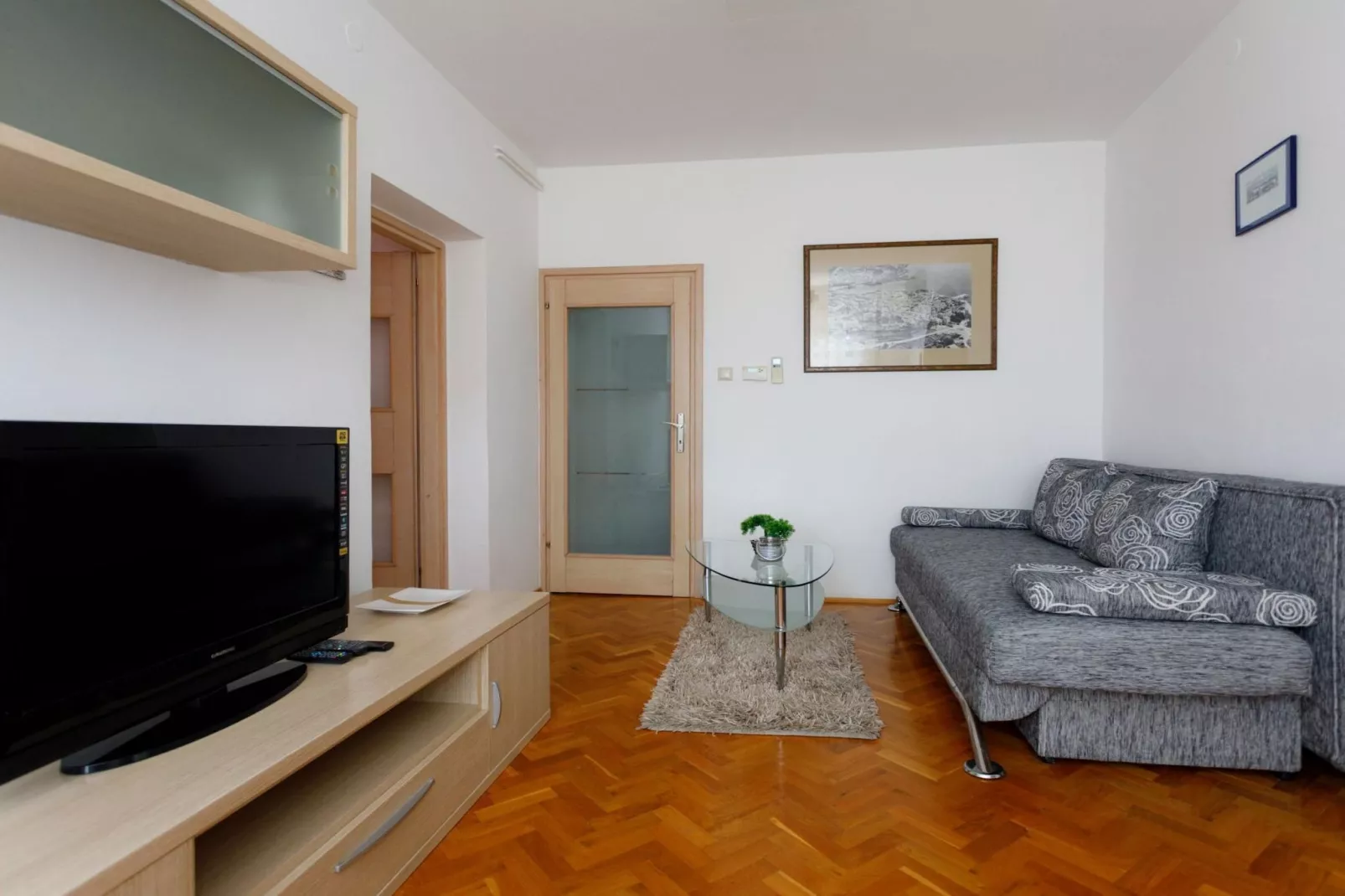 Charming and Tranquil Krk Center Apartment - One Bedroom Apartment with  Balcony