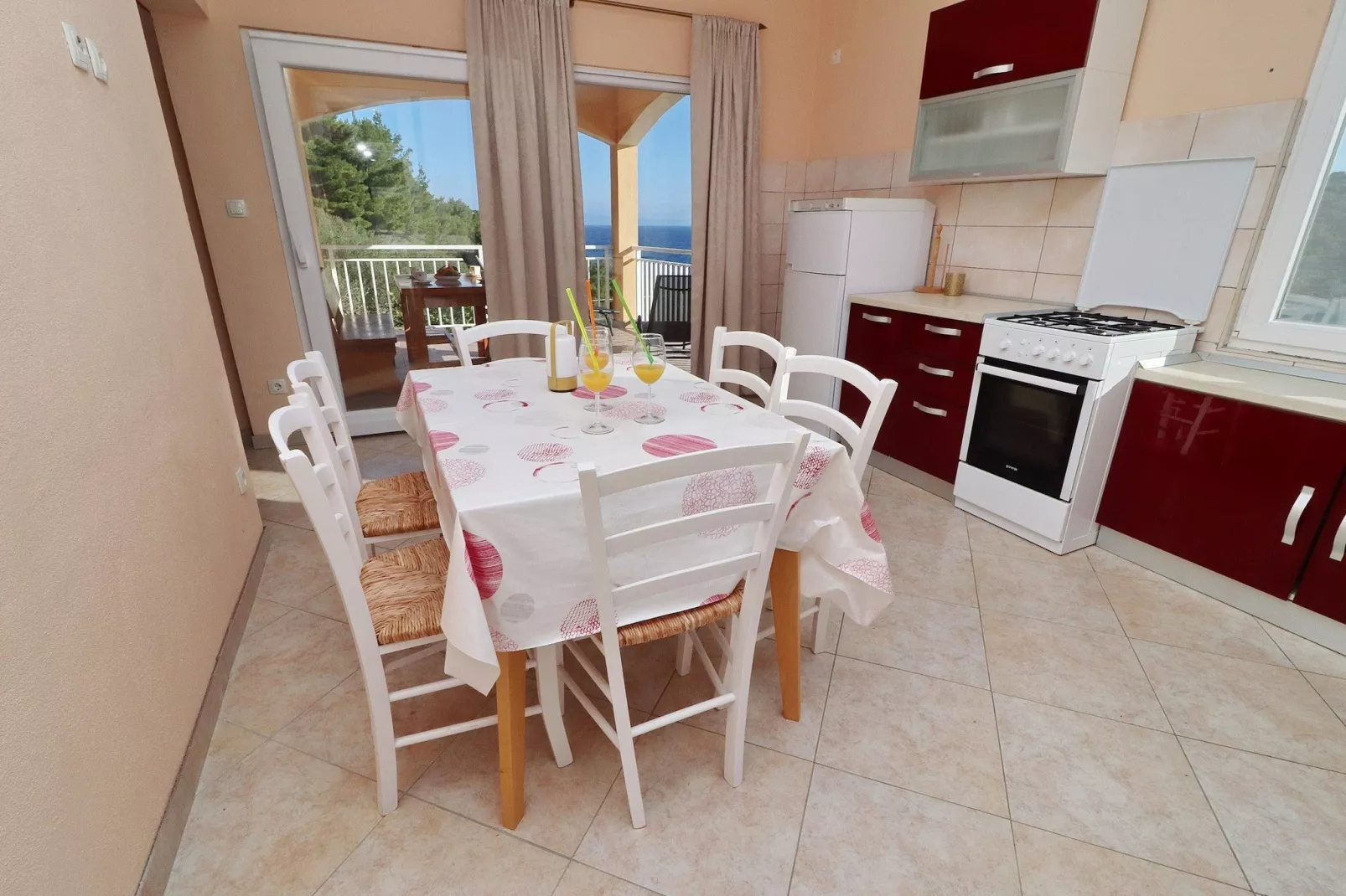 Peaceful Holiday House Senija - Four bedroom Holiday Home with Terrace and Sea View
