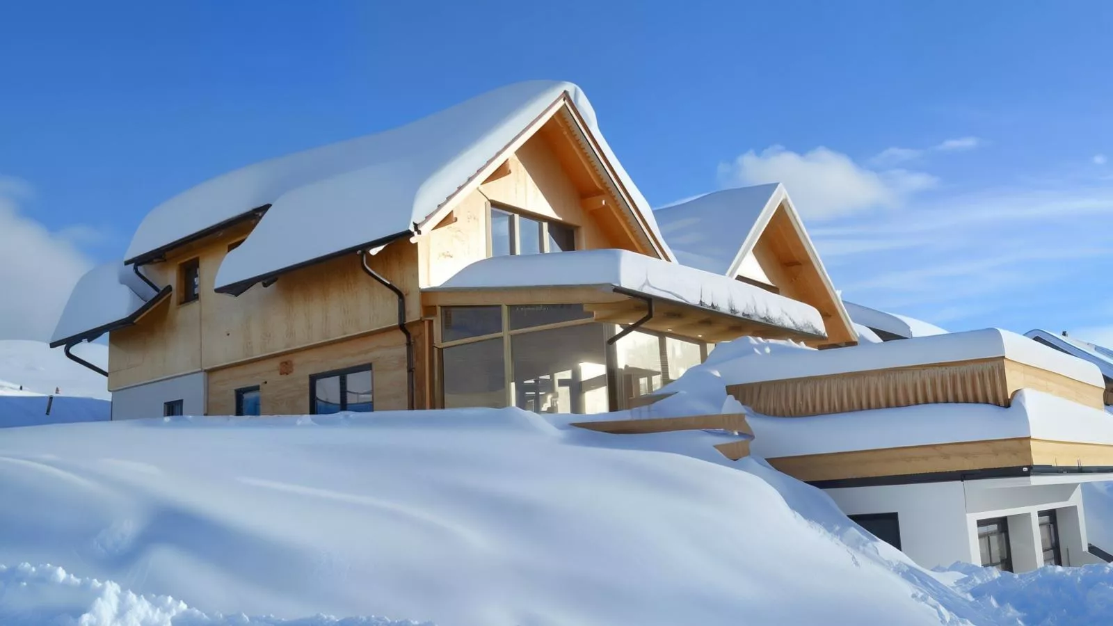 Designchalets Falkertsee-Exterieur winter