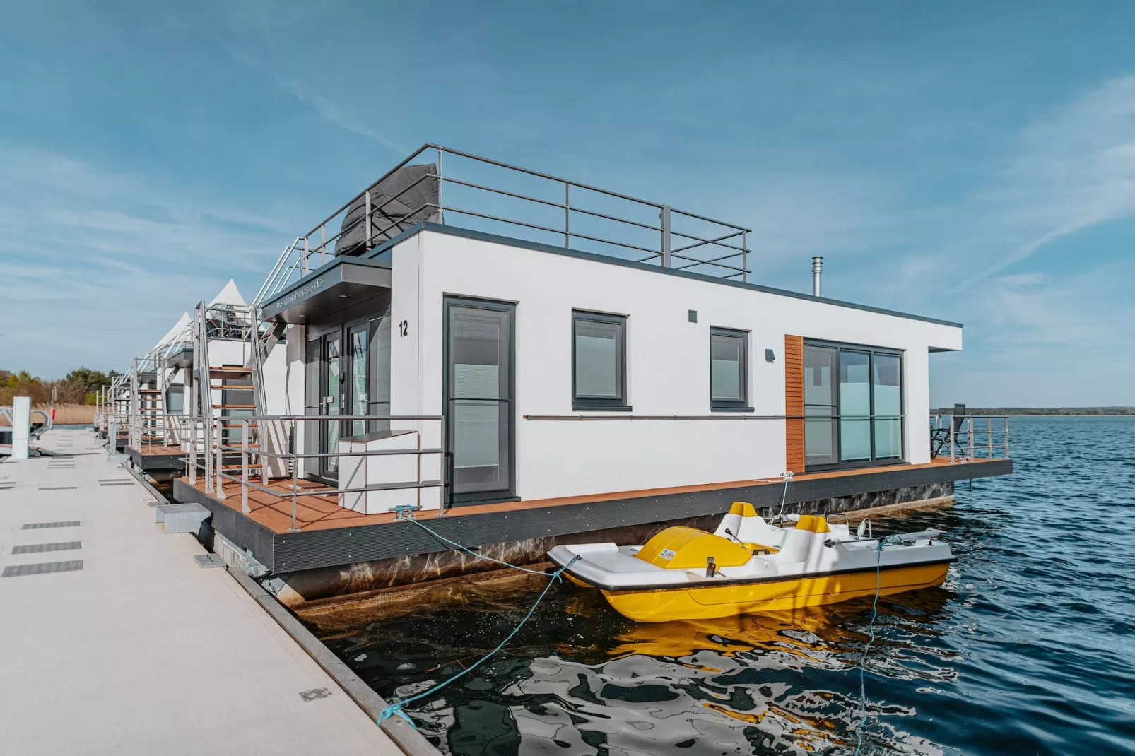 Hausboot am Gräbendorfer See