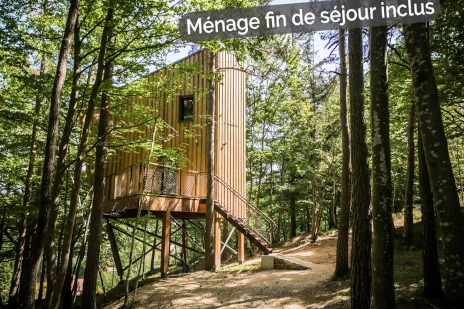 Gîte Cabane insolite dans les cévennes – les sous-bois 3 étoiles