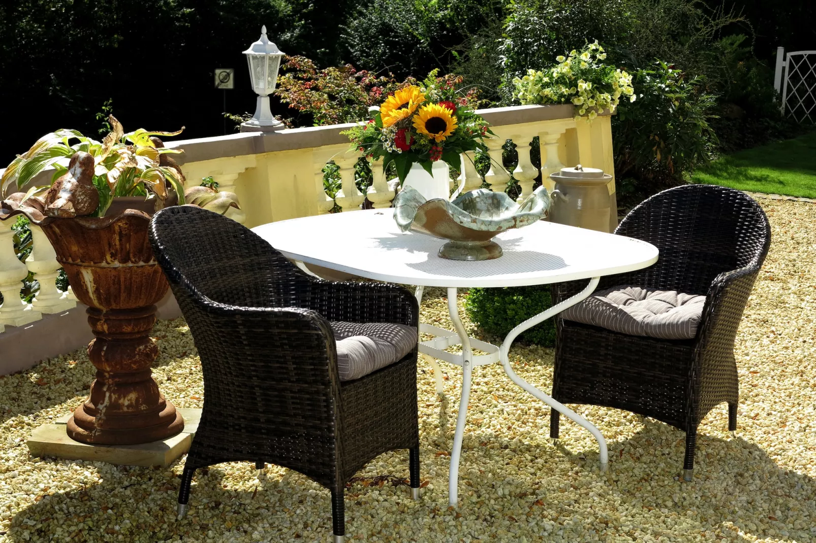 Weserbergland - Bad Pyrmont-Uitzicht zomer