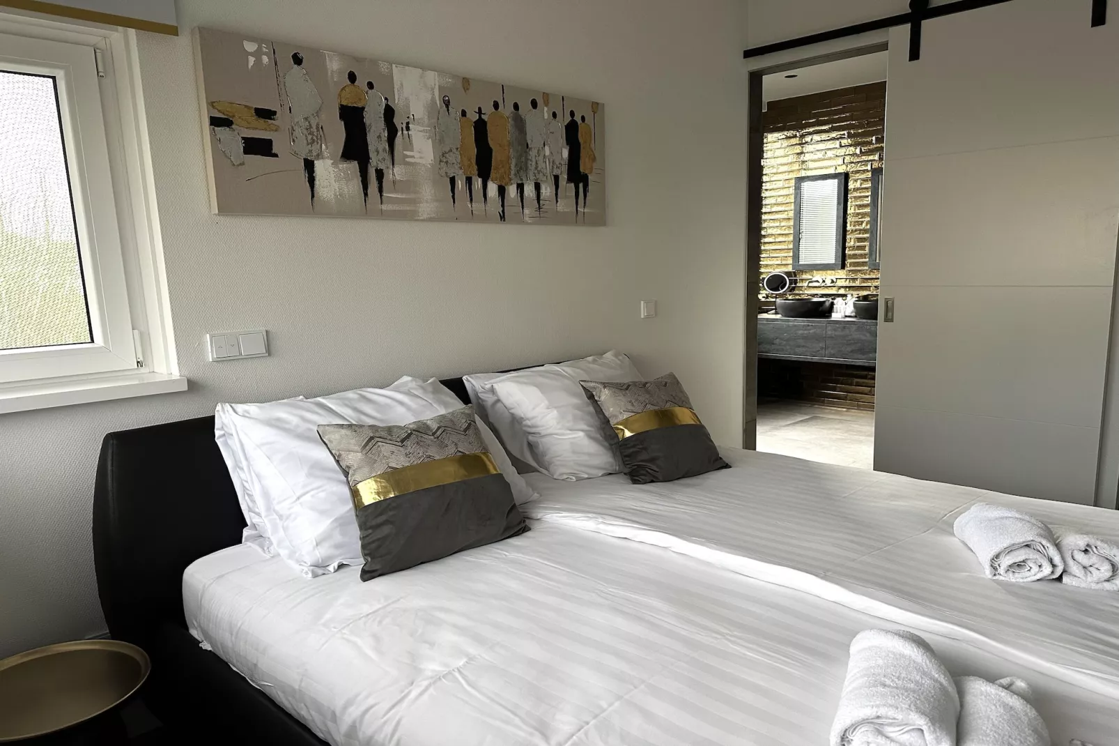 Luxe villa aan het water-Slaapkamer