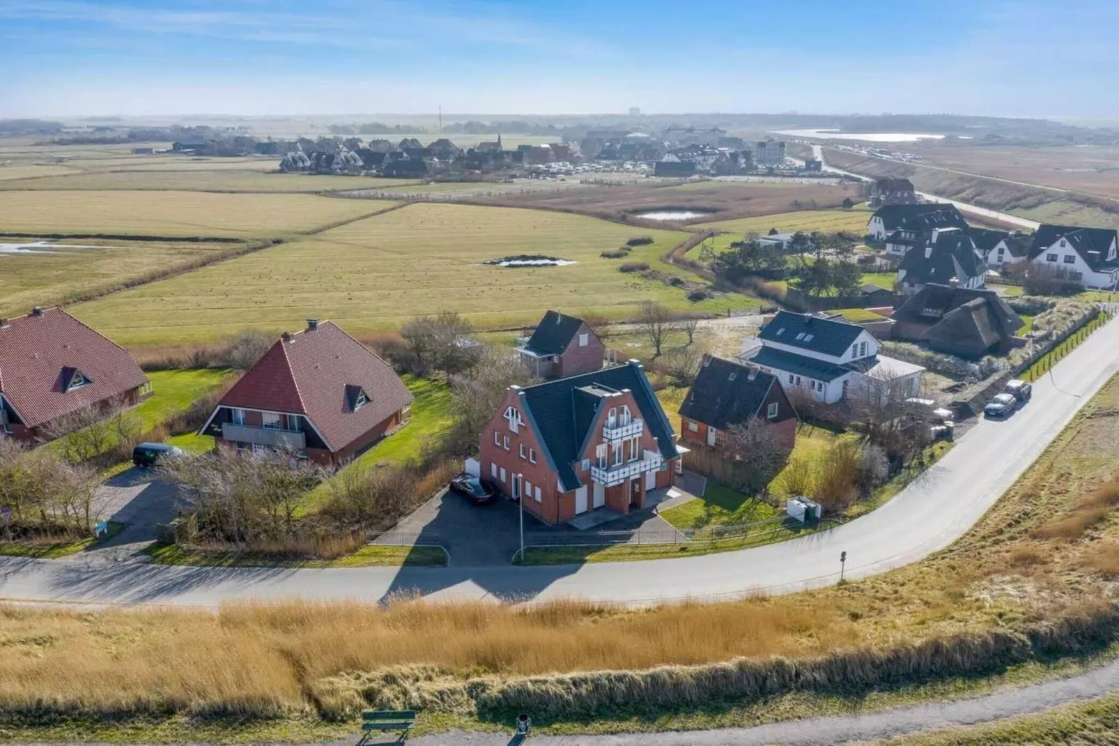 Haus Eriel EG links-Gebieden zomer 1km