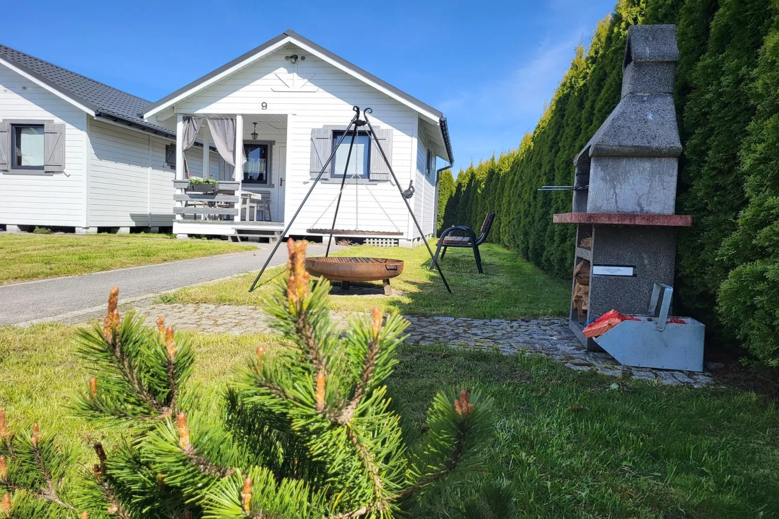 Domki wakacyjne w Gąskach-Tuinen zomer