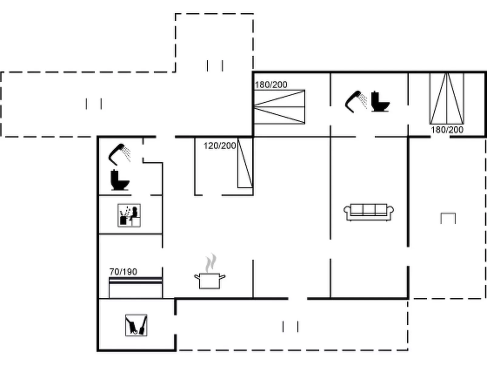 "Vilhelmiina" - 350m from the sea