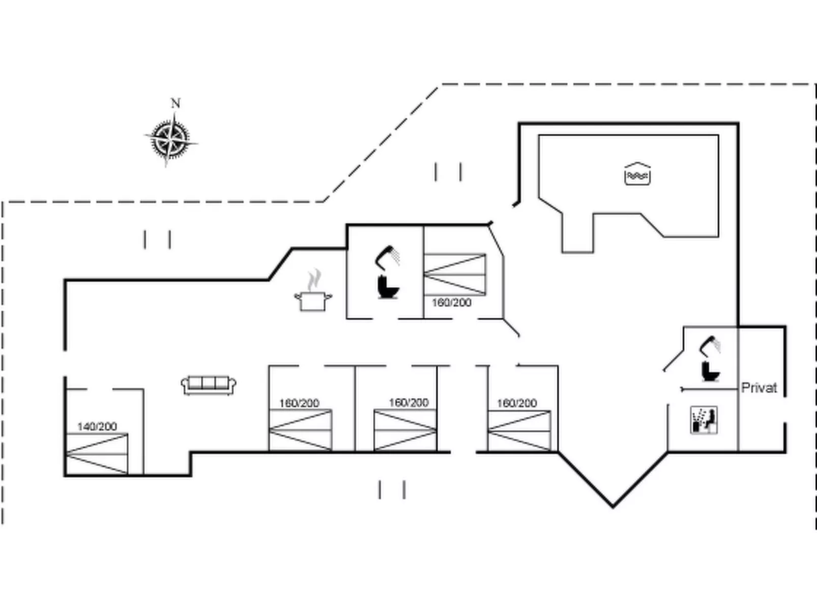 "Marlie" - 600m from the sea