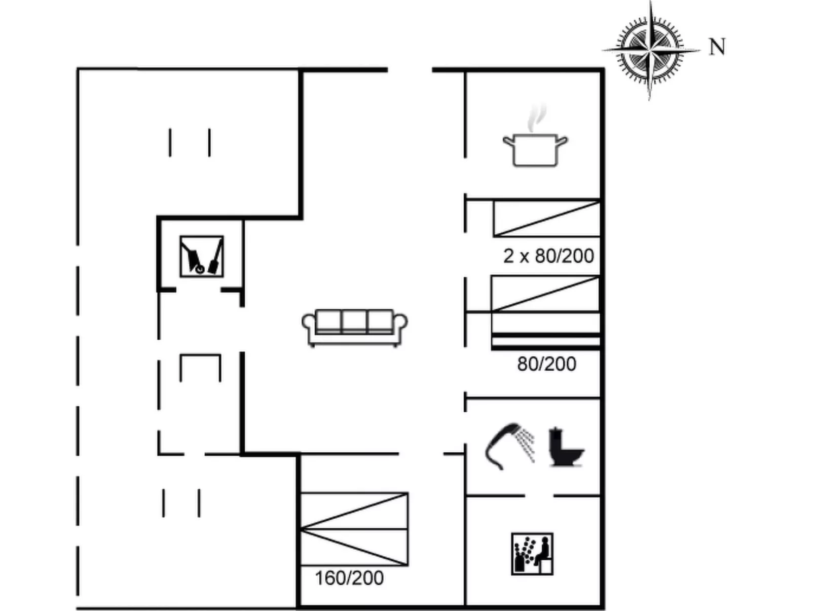 "Jærind" - 1.1km from the sea