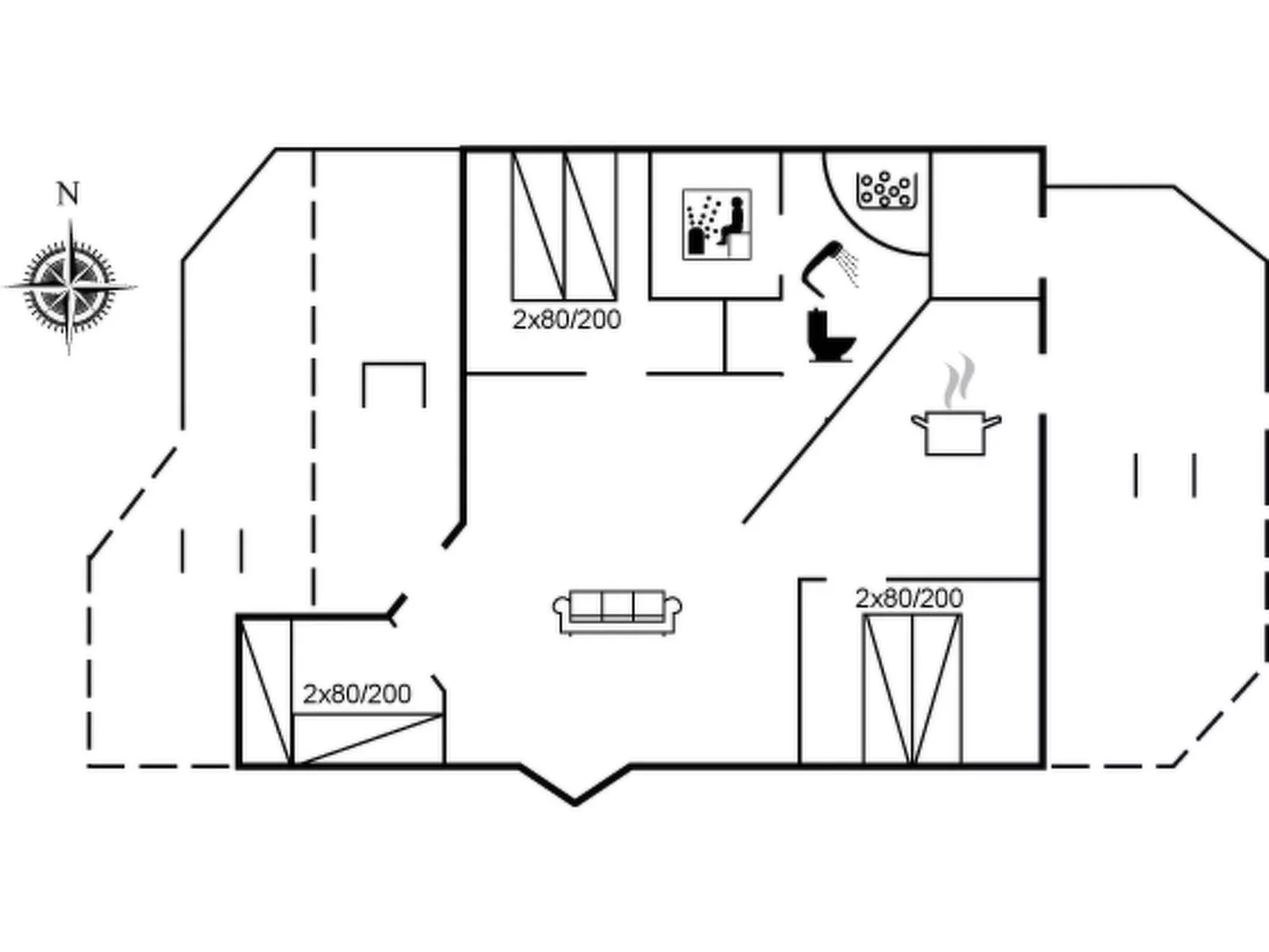 "Electra" - 500m to the fjord