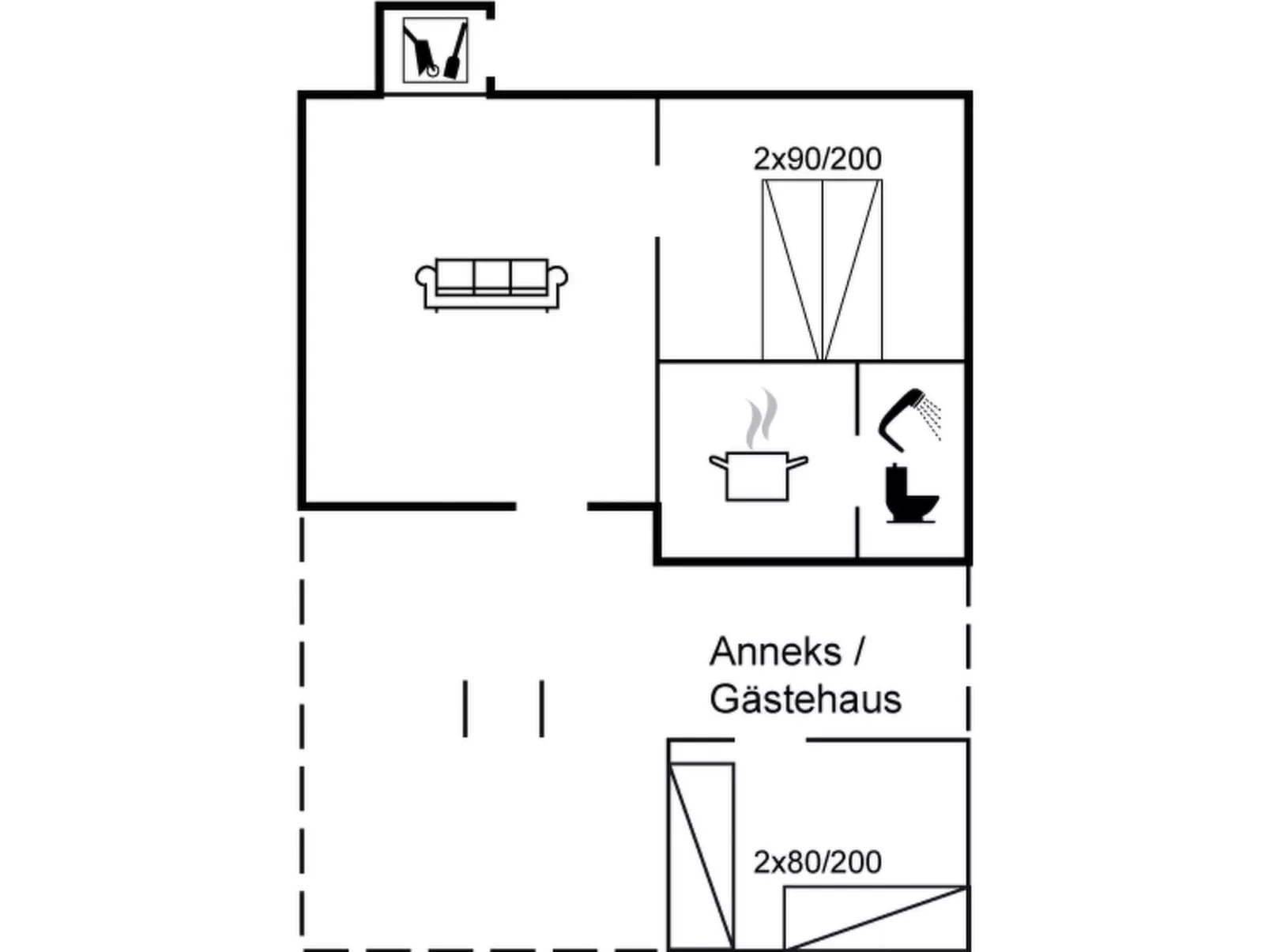 "Carlie" - 2.8km from the sea