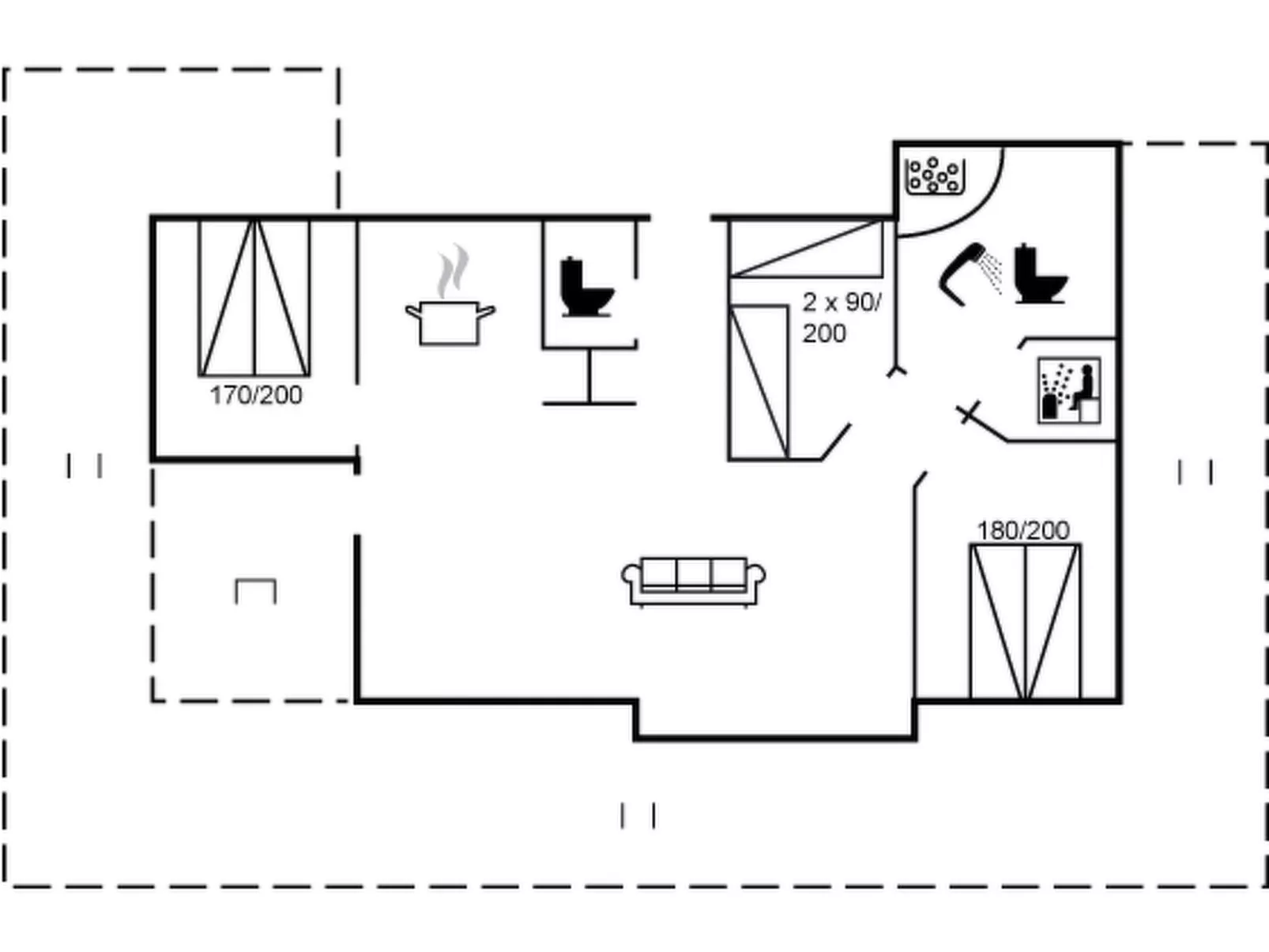 "Herdie" - 900m from the sea