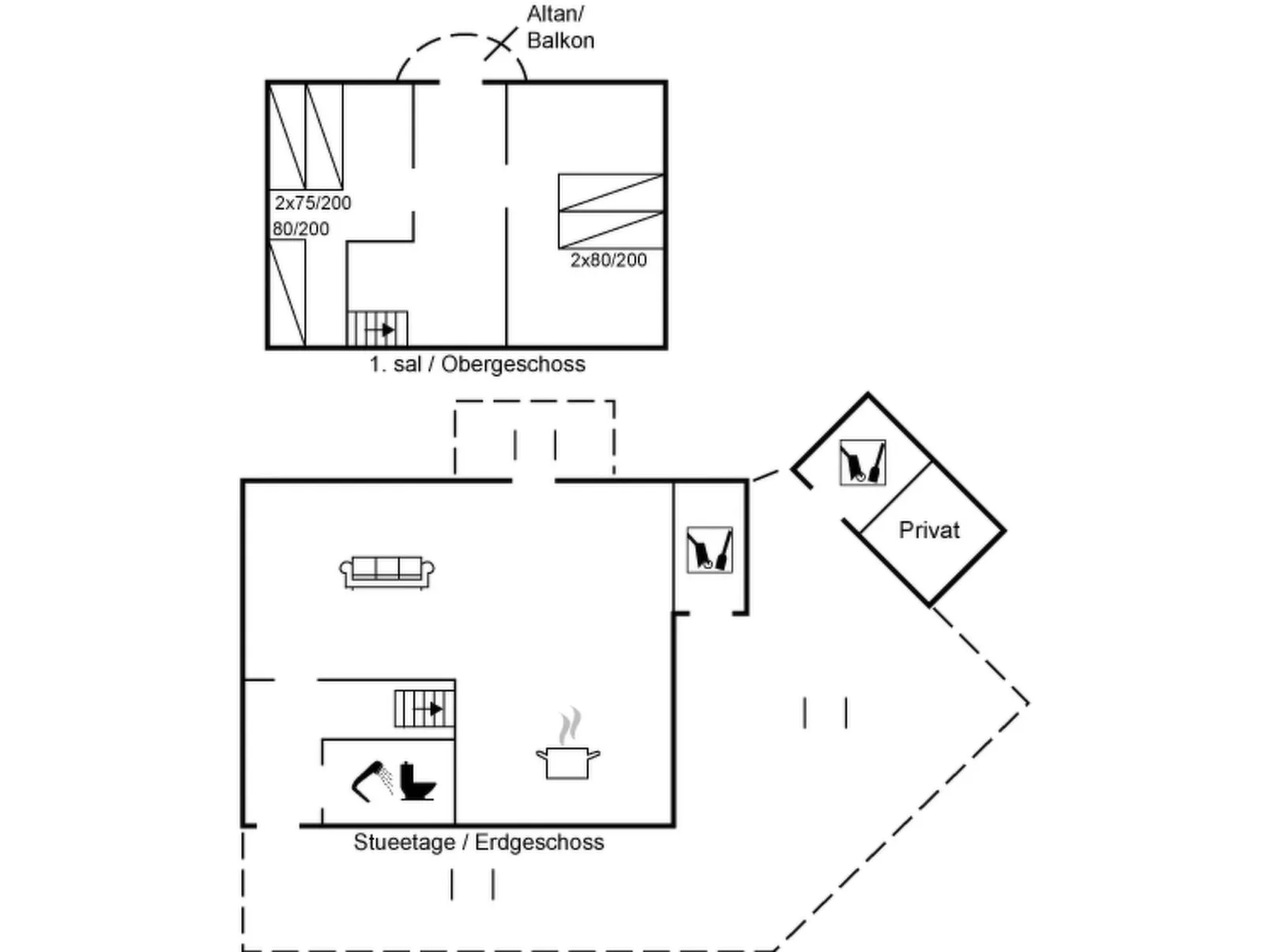 "Karla" - 100m from the sea