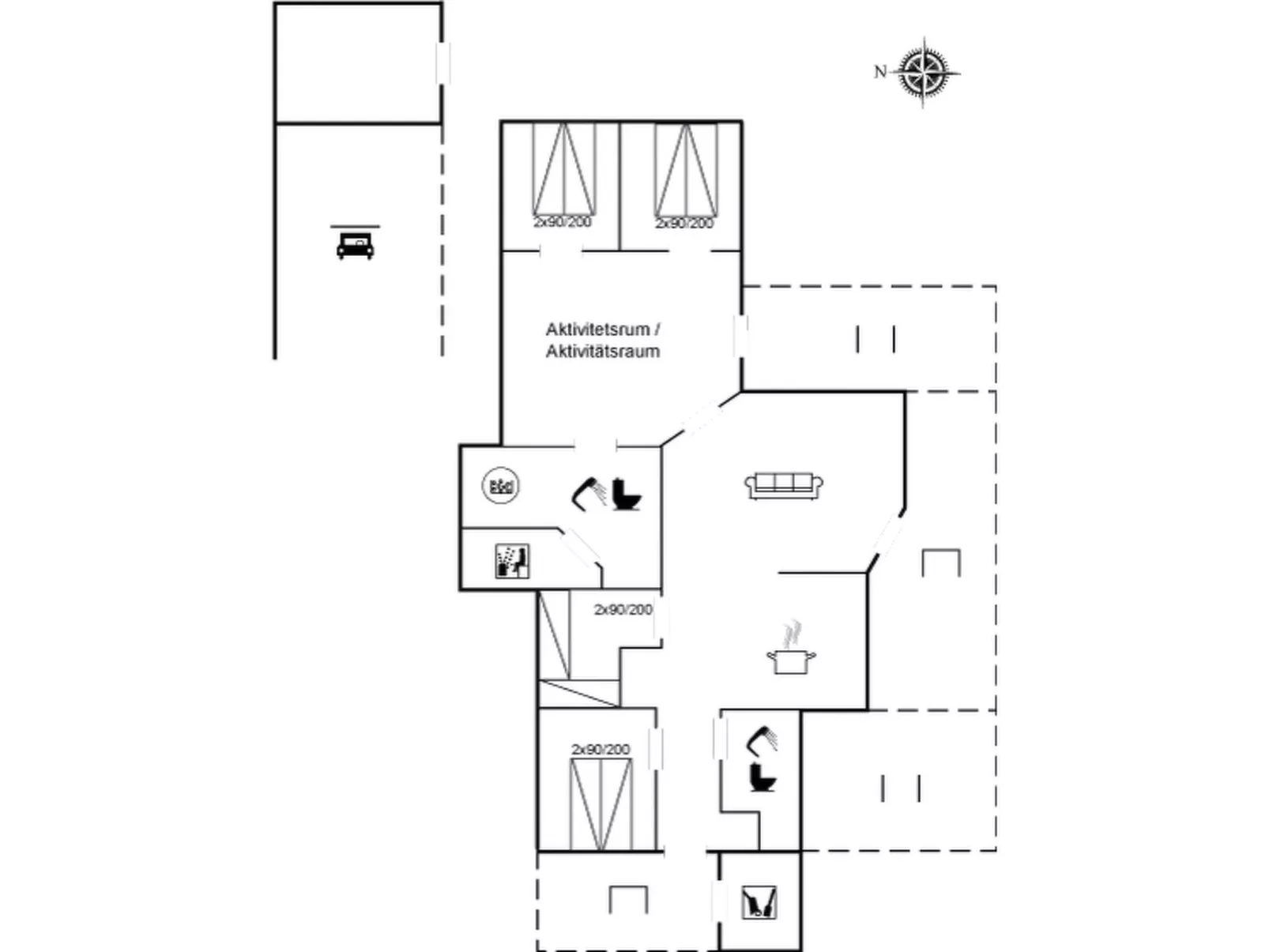"Ricus" - 1.8km from the sea