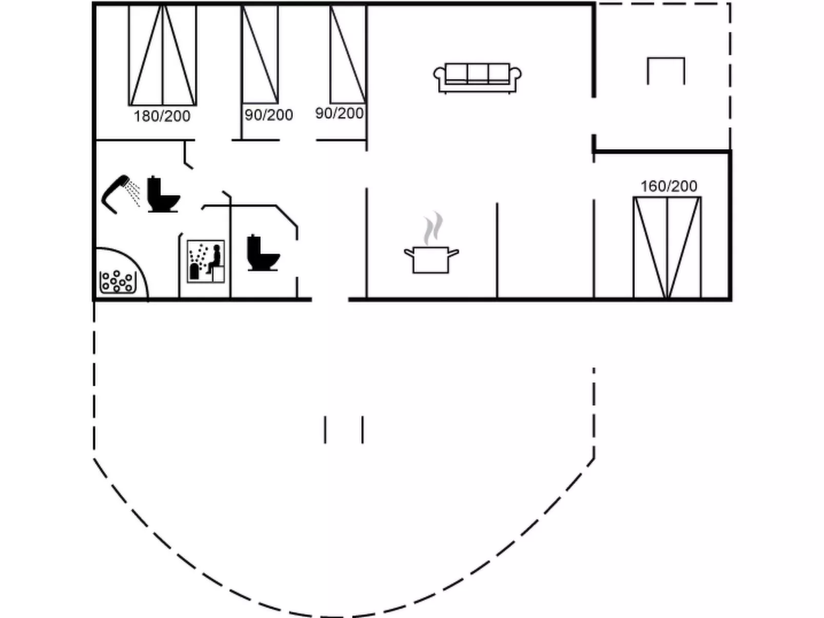 "Petrus" - 750m from the sea