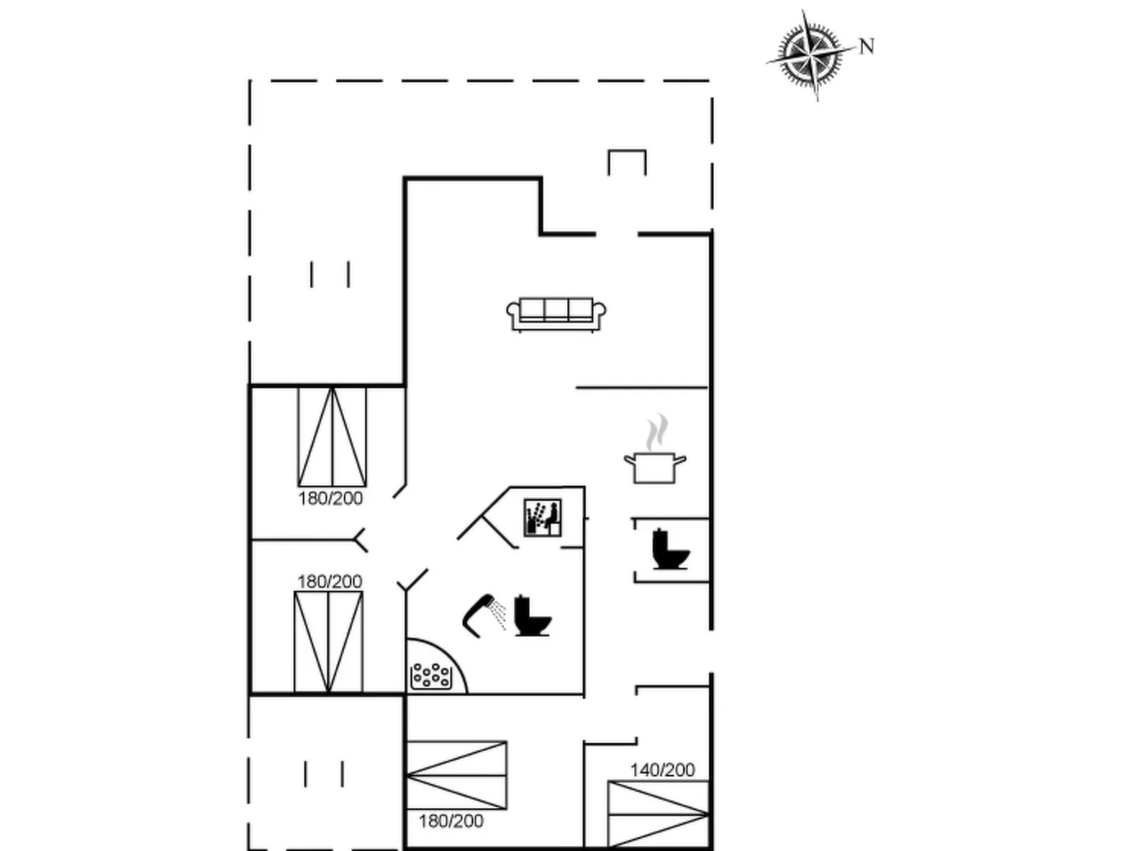 "Almina" - 1km from the sea