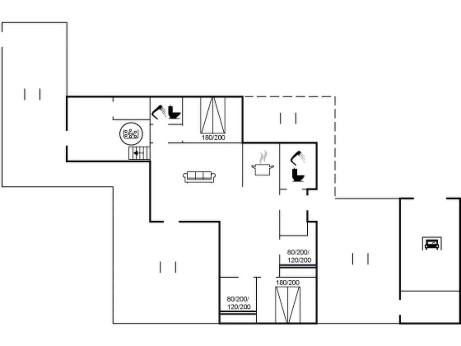 "Rutha" - 45m from the sea