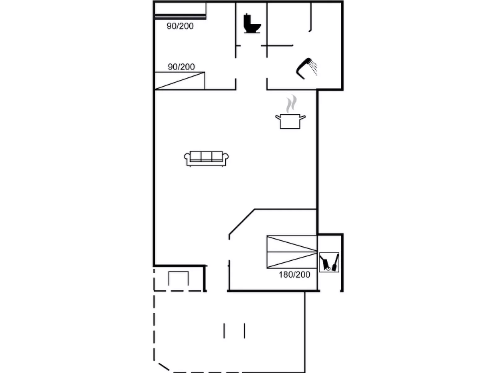 "Vasa" - 400m from the sea