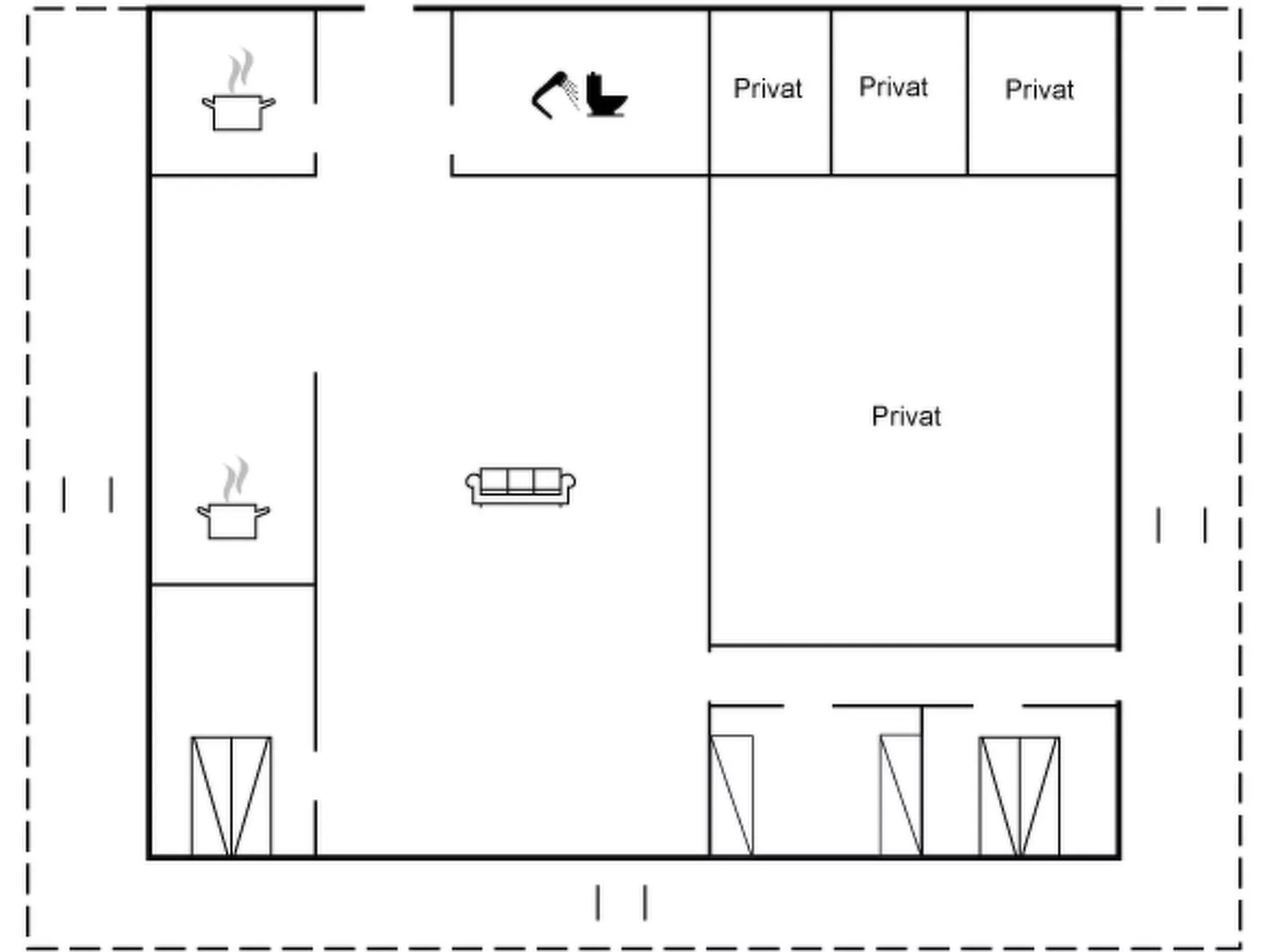 "Joran" - 120m from the sea