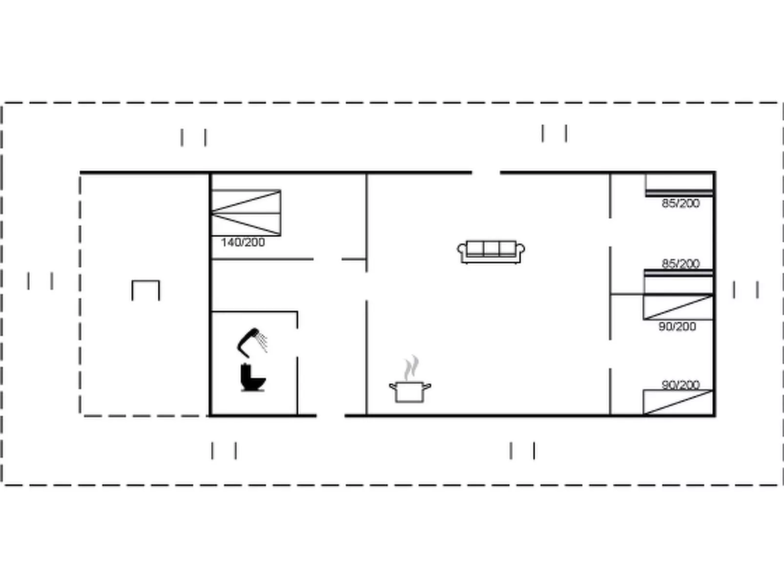 "Thermet" - 900m from the sea
