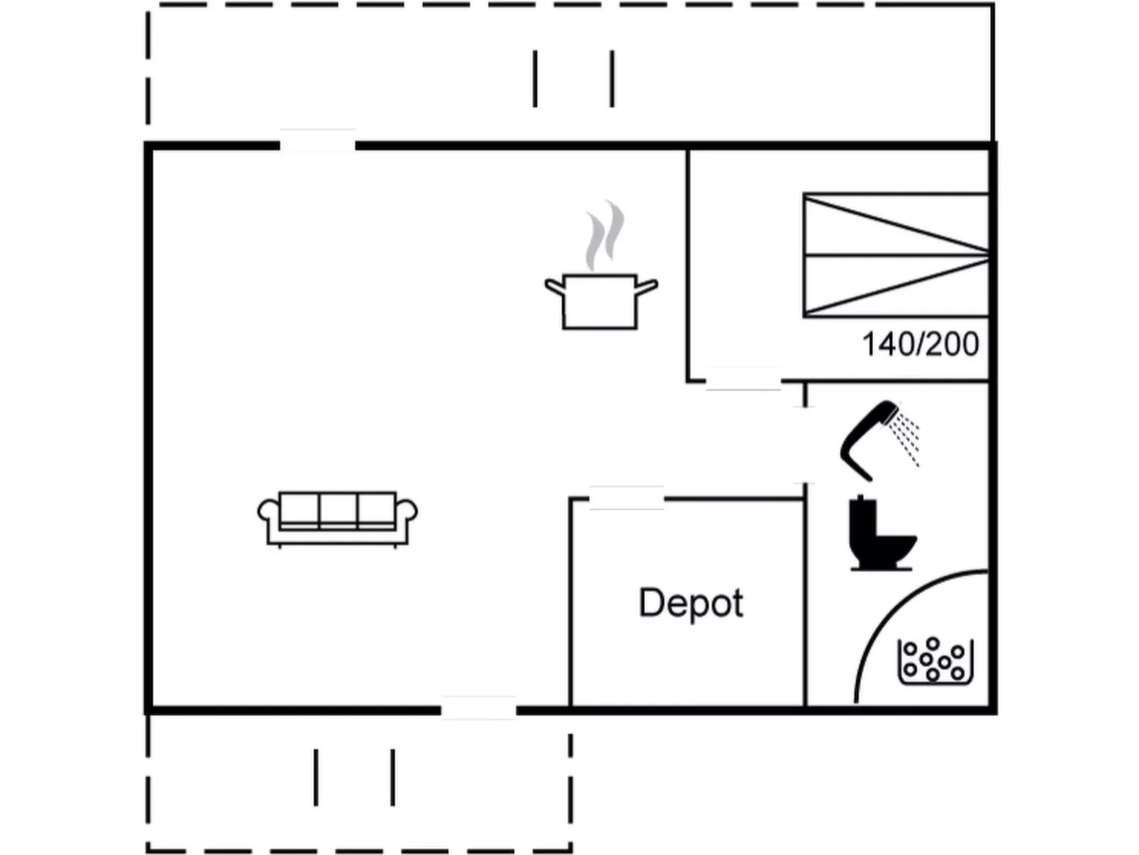 "Anissa" - 100m from the sea