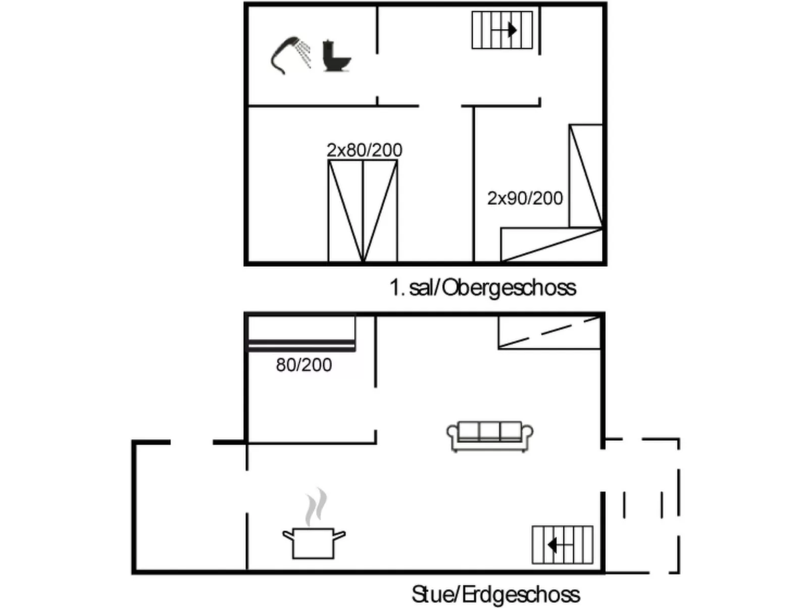 "Alvild" - 2.3km from the sea