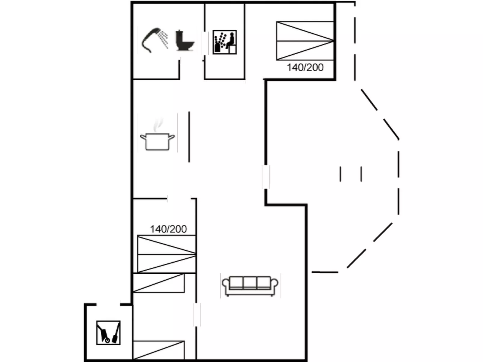 "Troen" - 3.8km from the sea