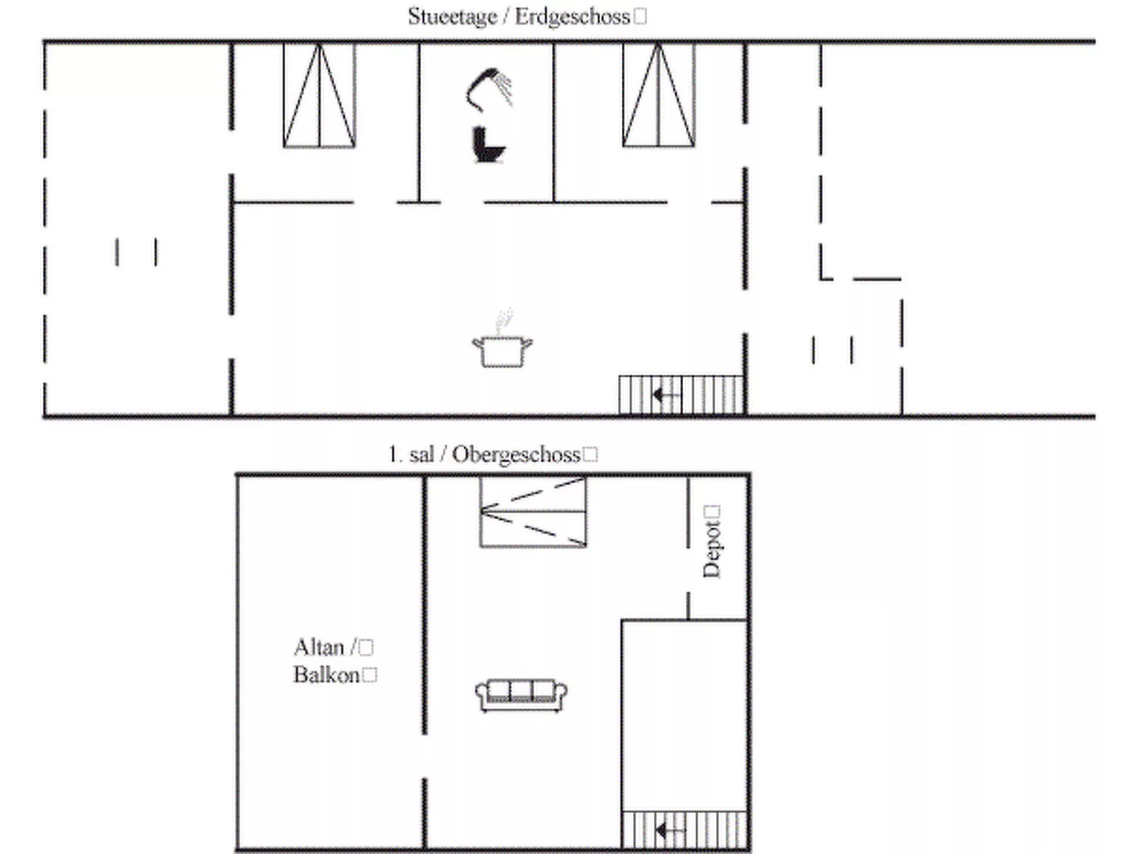 "Ønd" - 2.5km from the sea
