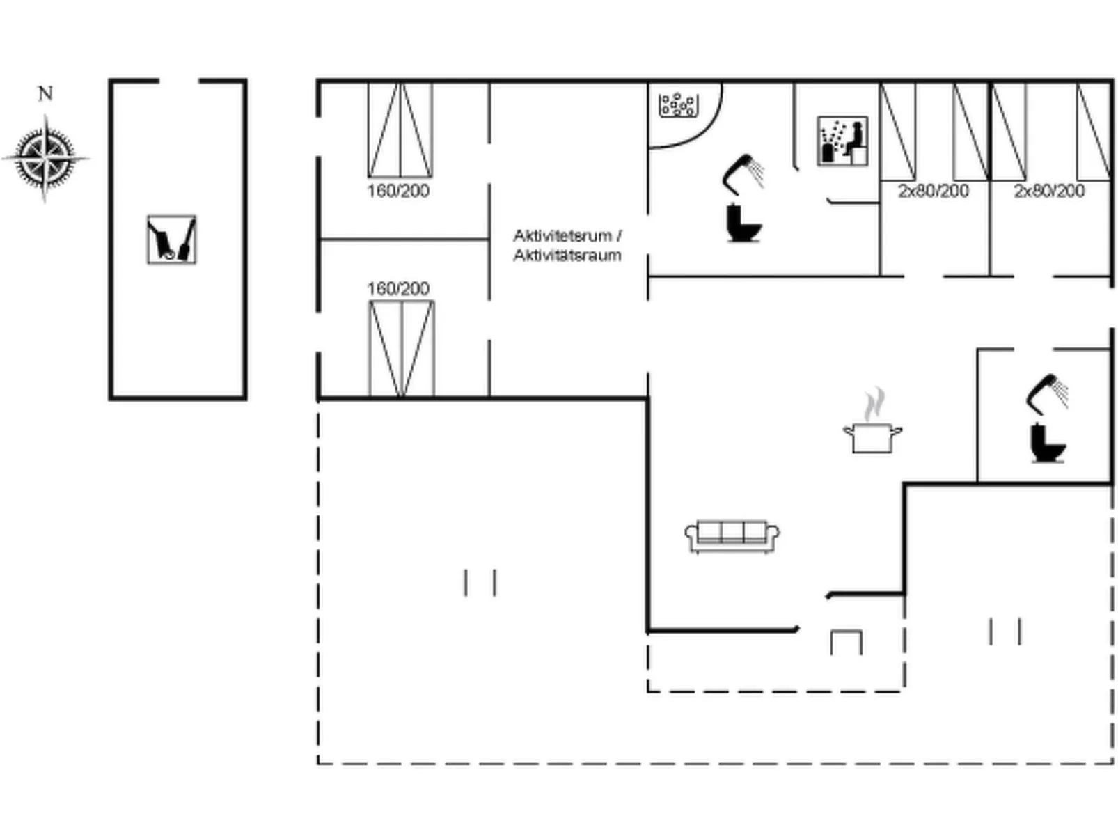 "Synnöve" - 550m from the sea