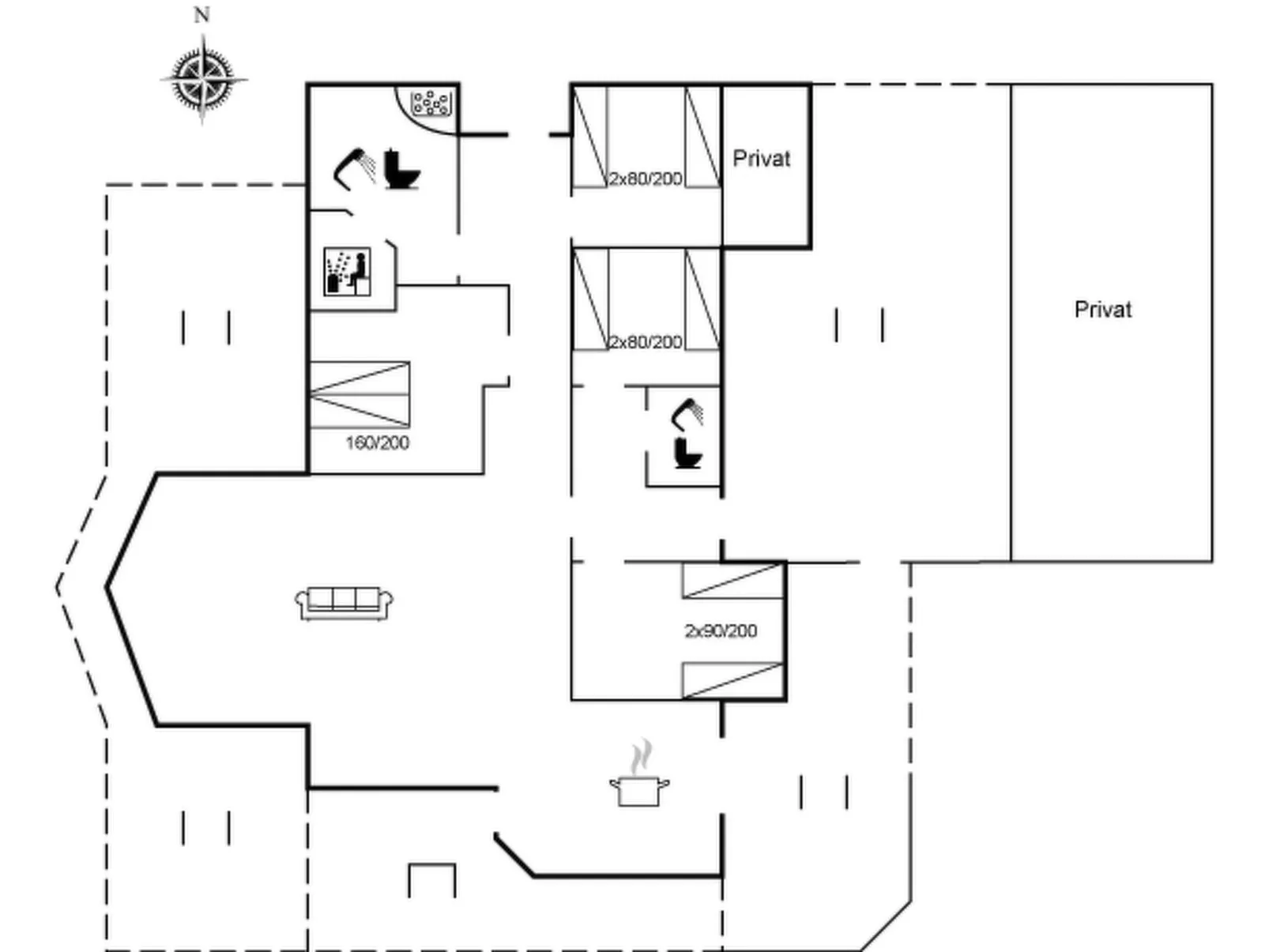 "Aniki" - 1.4km from the sea