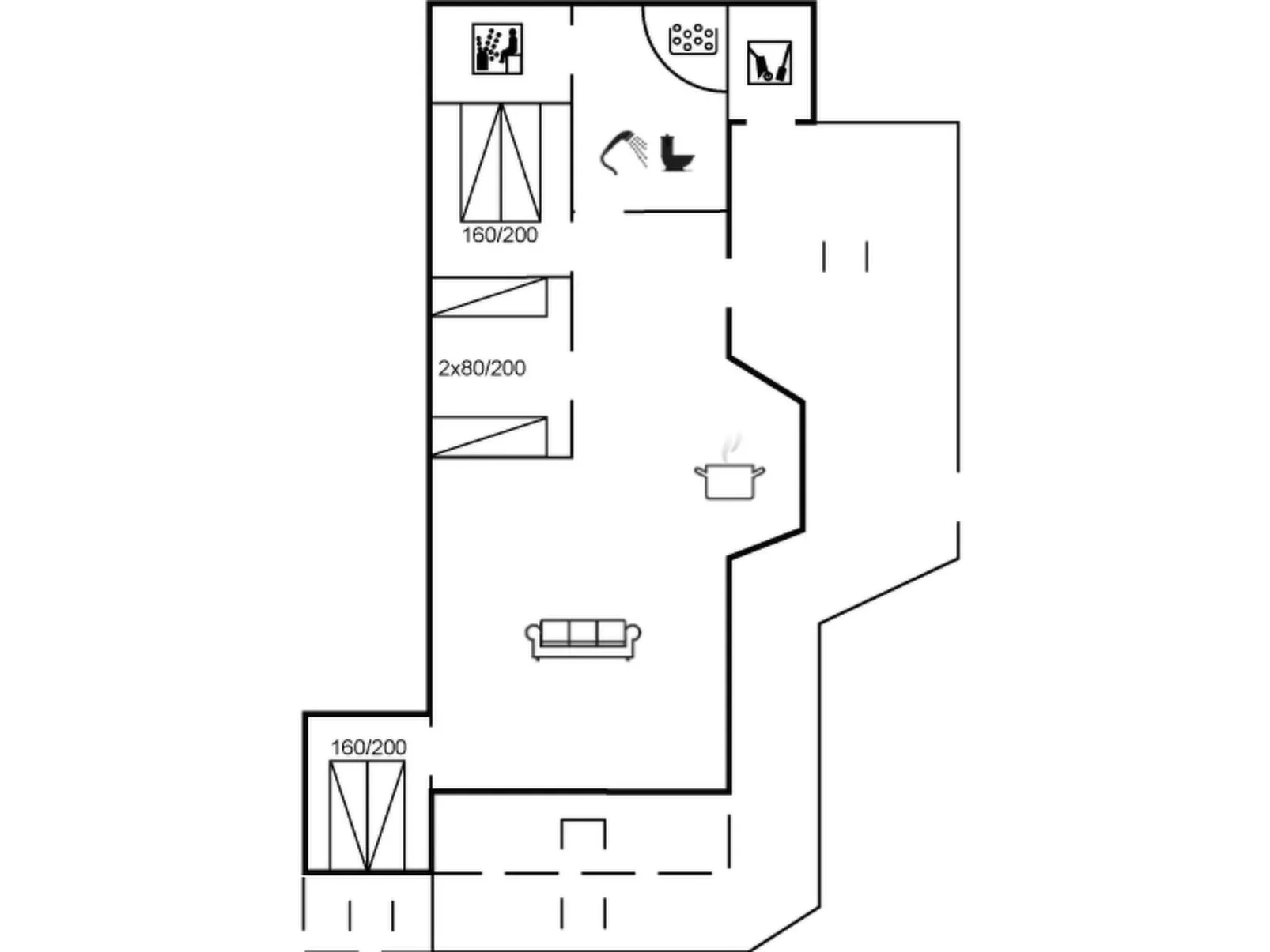 "Börge" - 3.9km from the sea