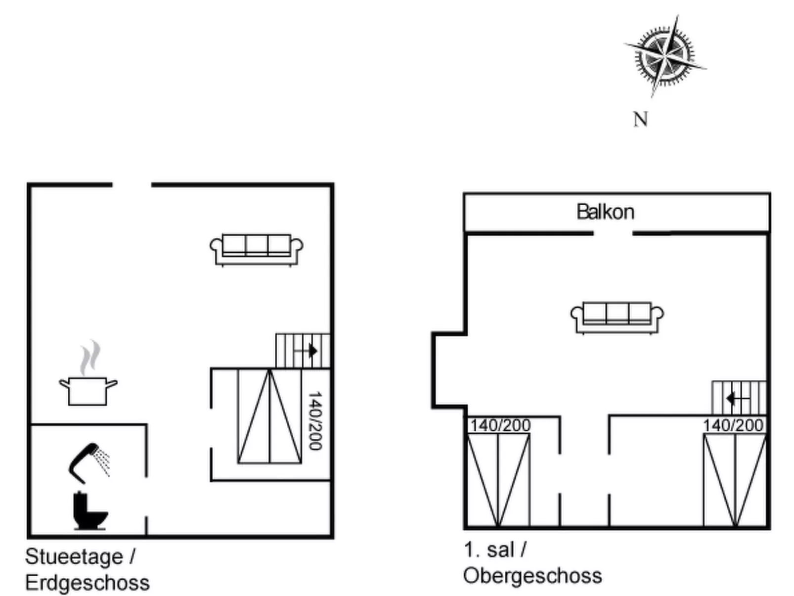 "Eringisl" - 50m from the sea