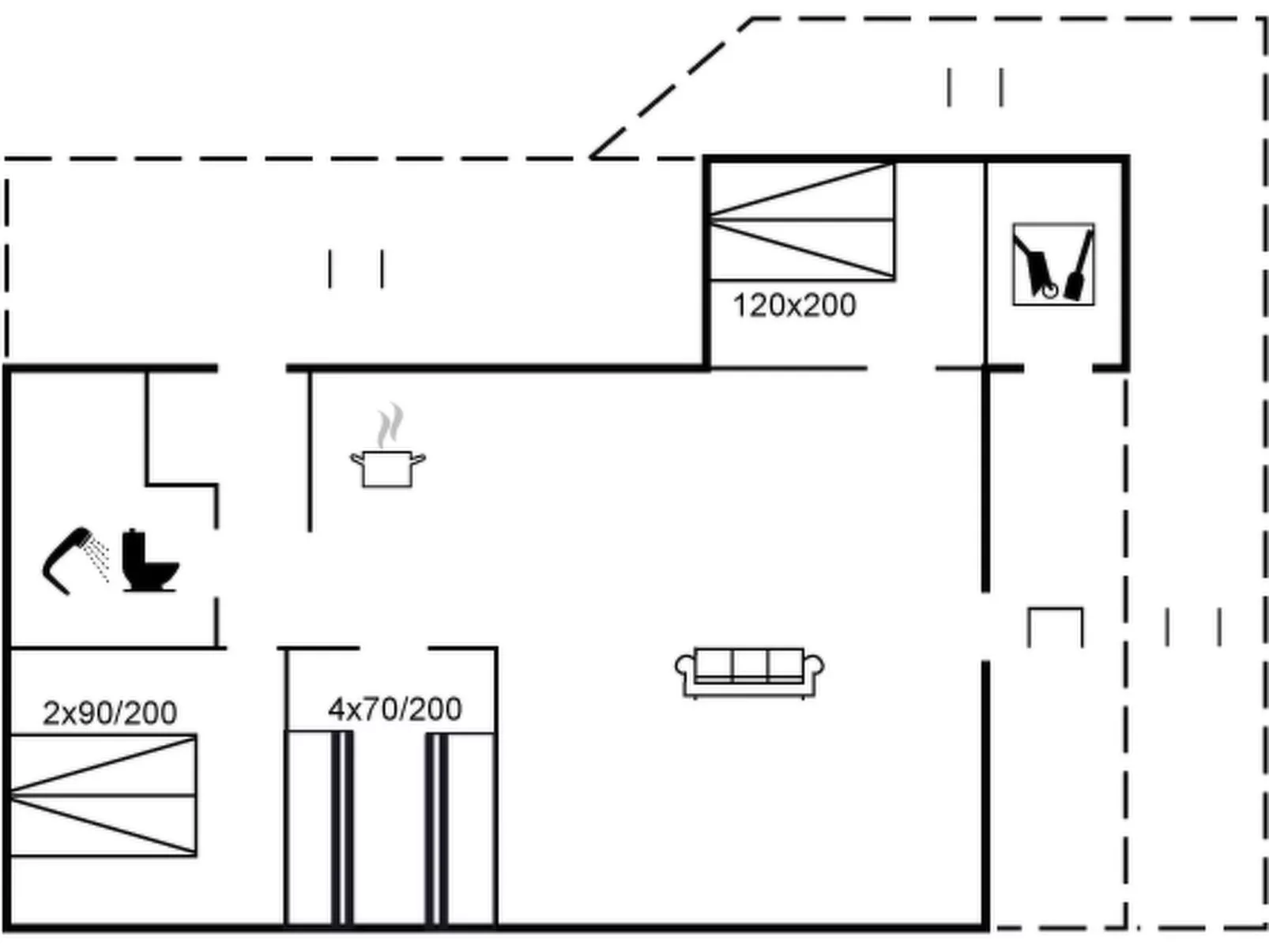 "Ninetta" - 650m from the sea