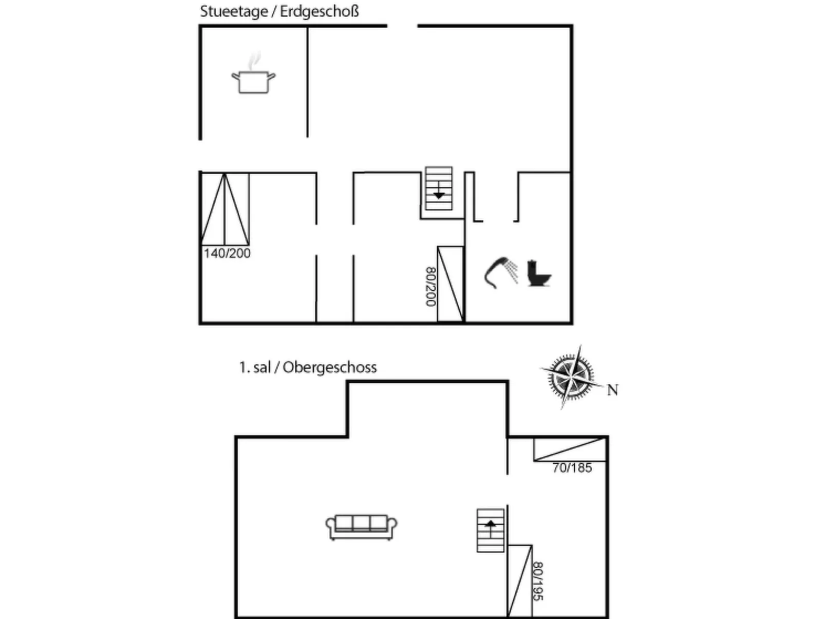 "Dietlinde" - 100m from the sea