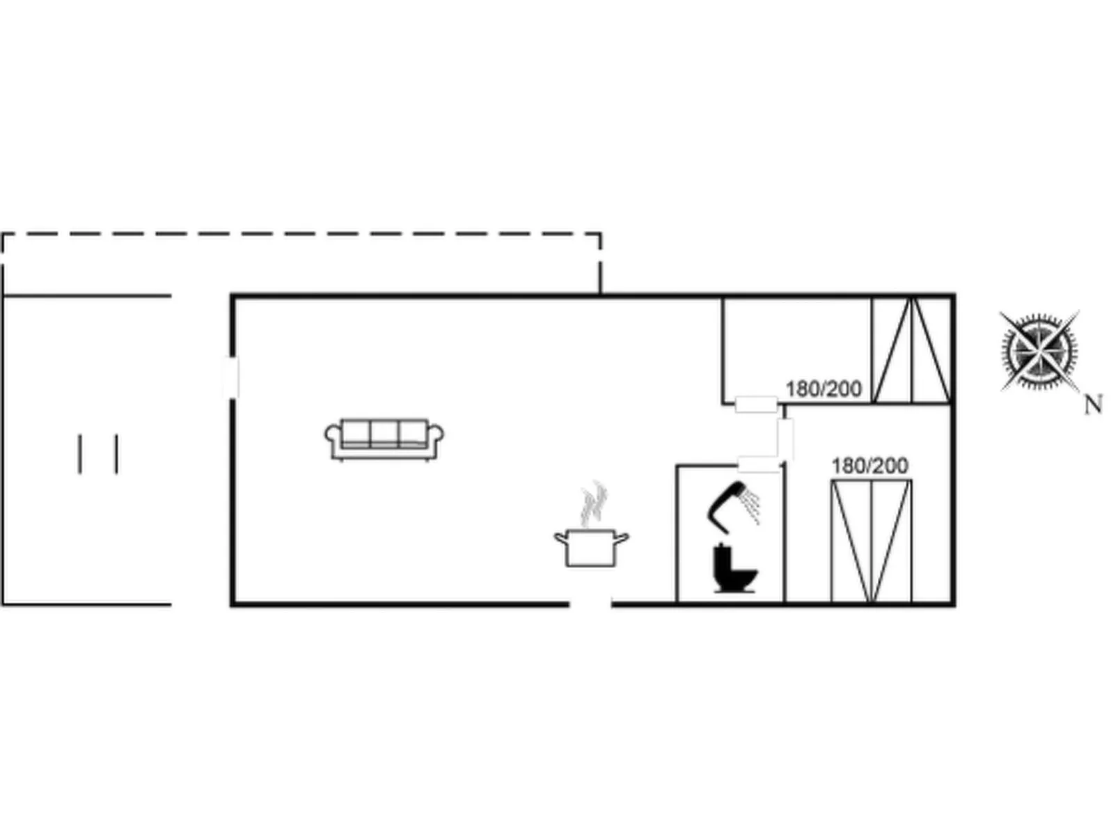 "Akseline" - 20m from the sea