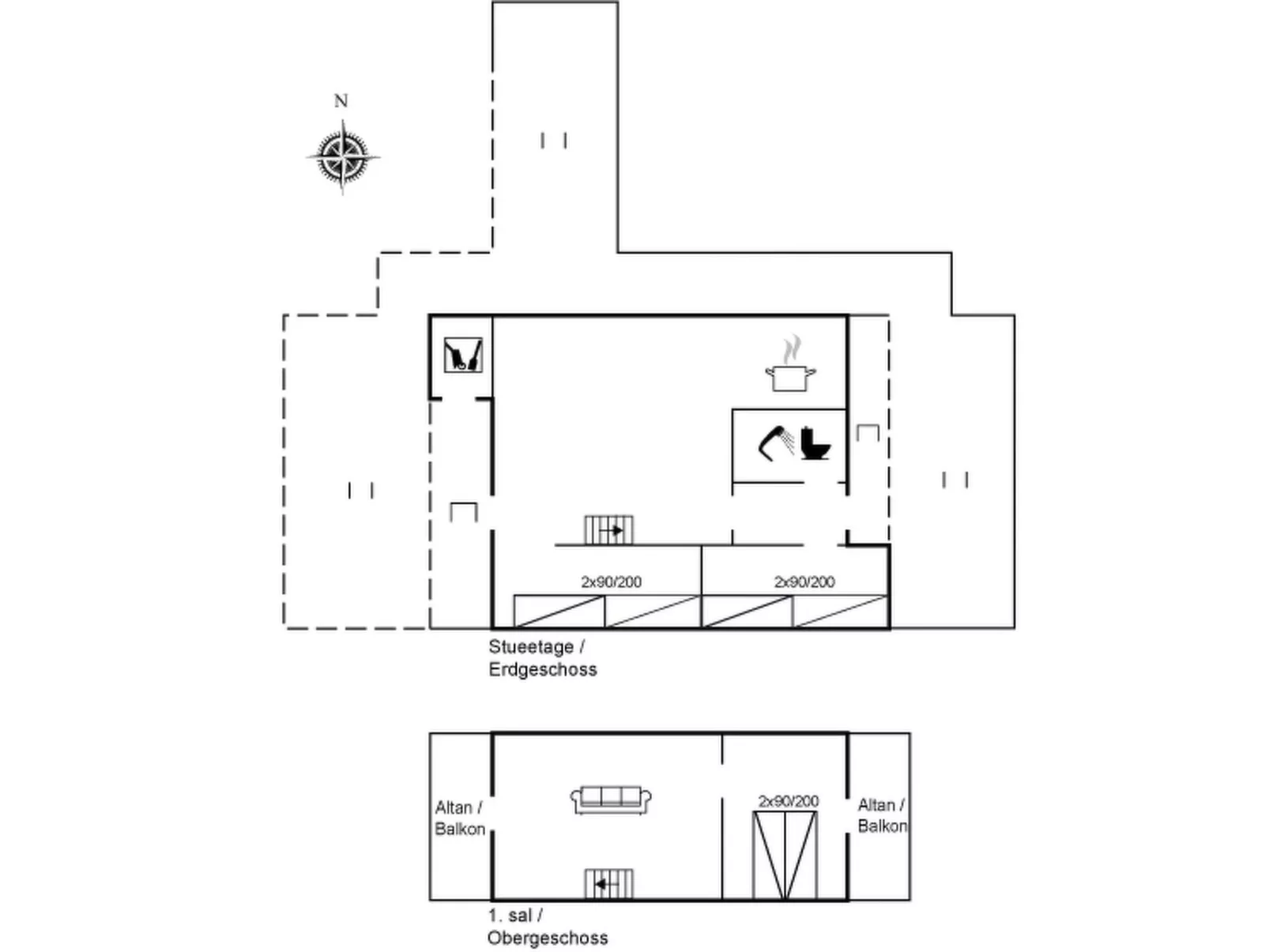 "Viona" - 350m from the sea