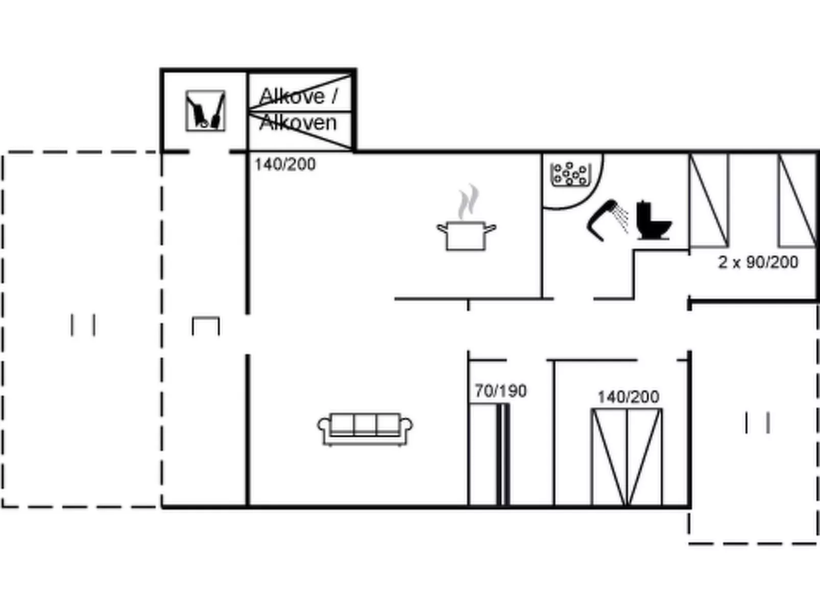 "Ejvi" - 700m from the sea