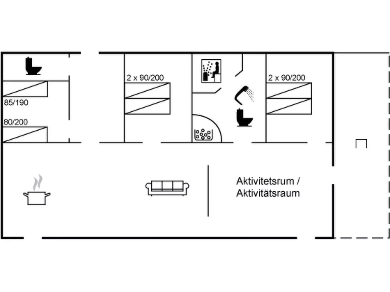 "Fannie" - 250m from the sea