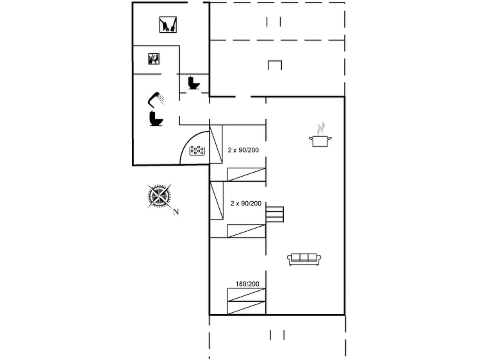 "Mirjami" - 95m from the sea