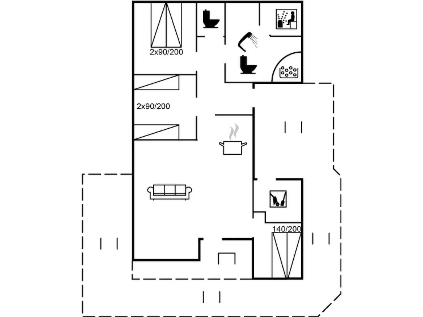 "Gila" - 250m from the sea