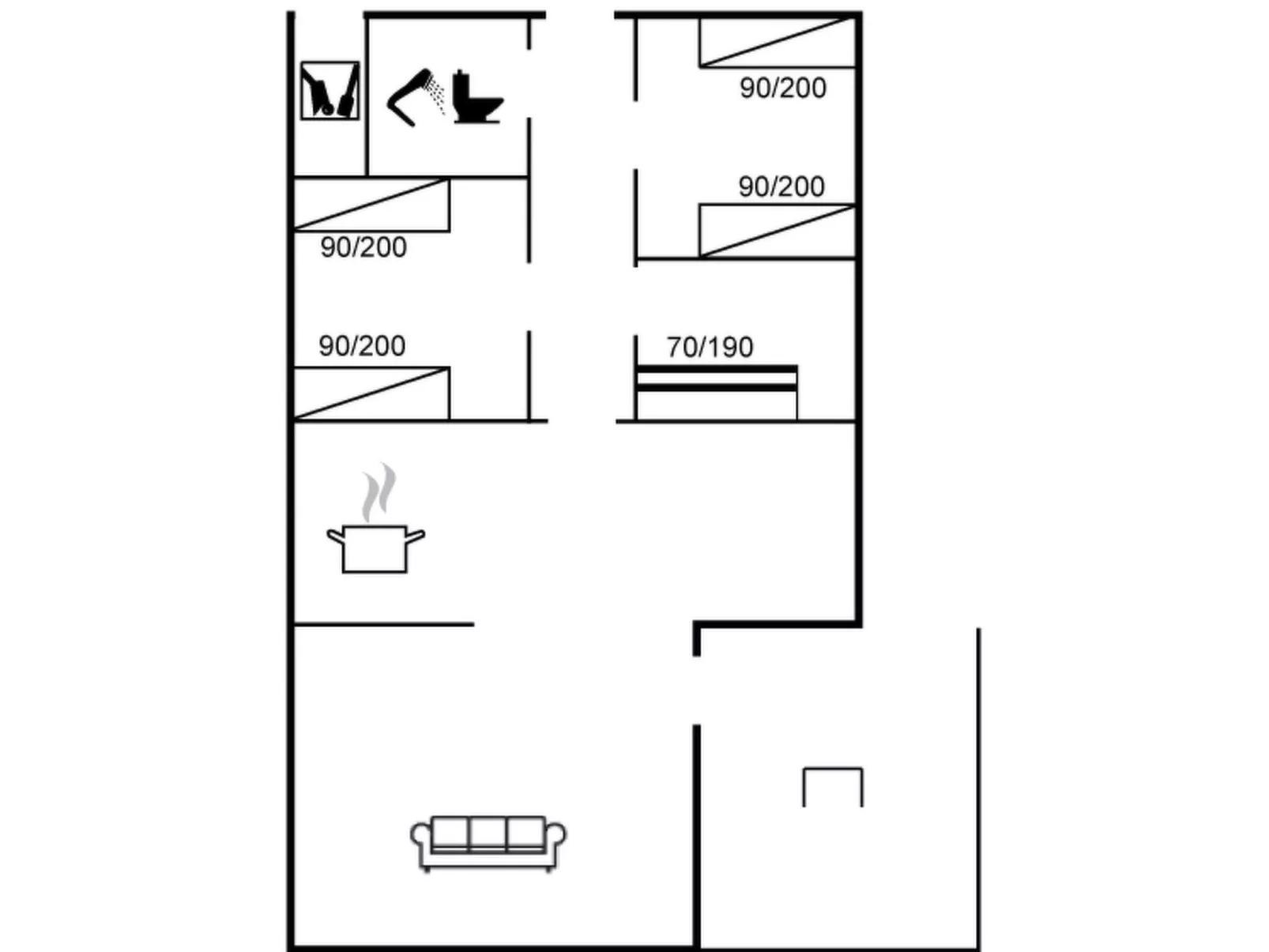 "Neven" - 900m from the sea