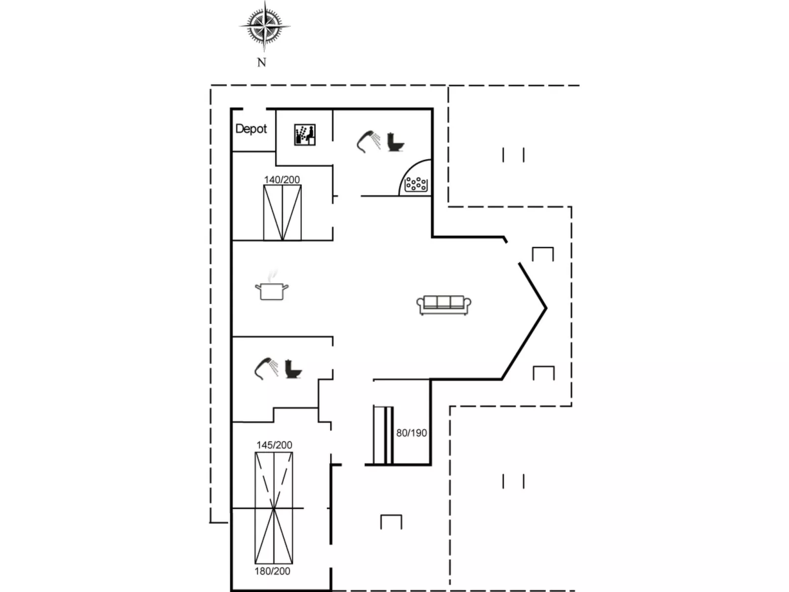 "Aniela" - 150m from the sea