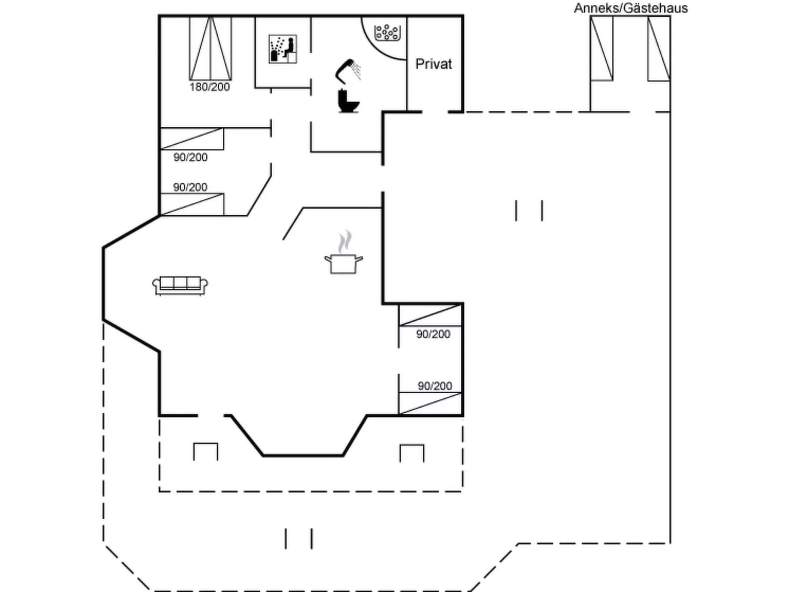 "Mika" - 1km from the sea