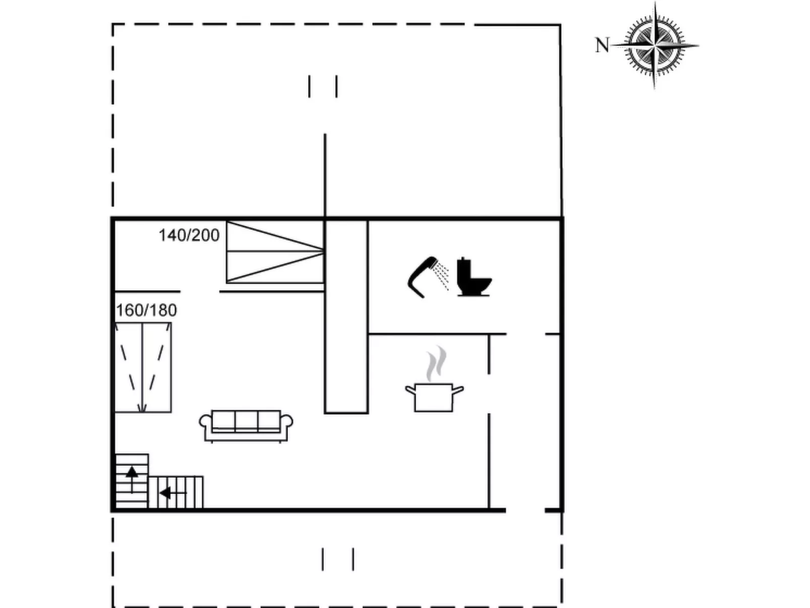 "Grazian" - 50m from the sea