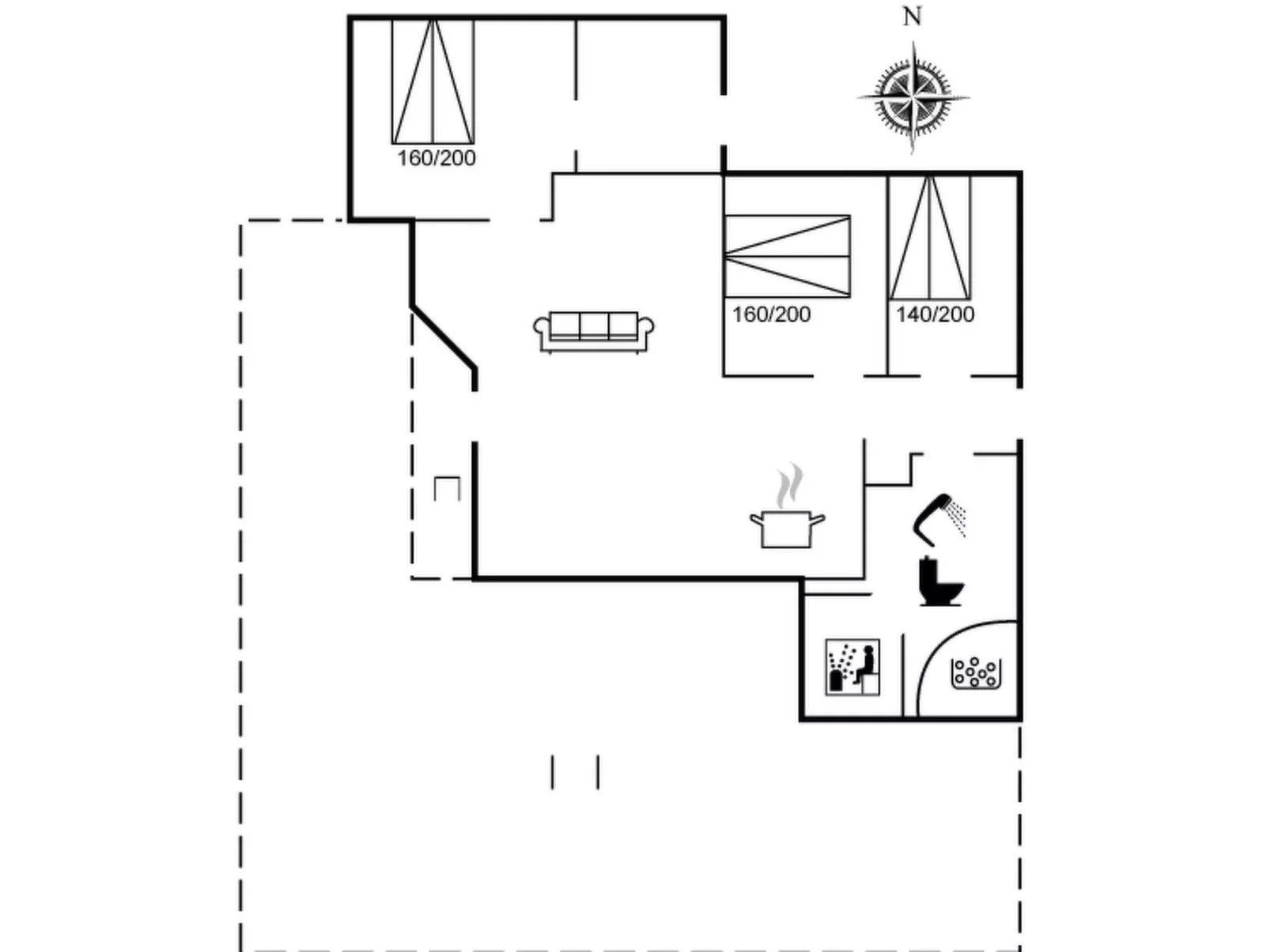 "Gretha" - 1.0km from the sea