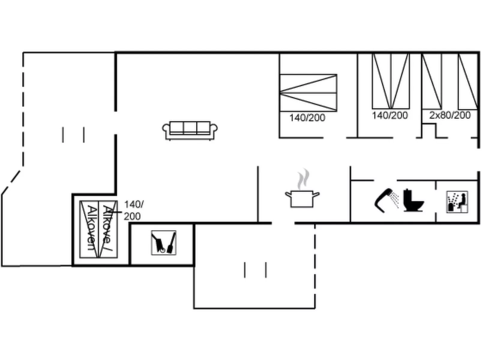 "Suleika" - 900m from the sea