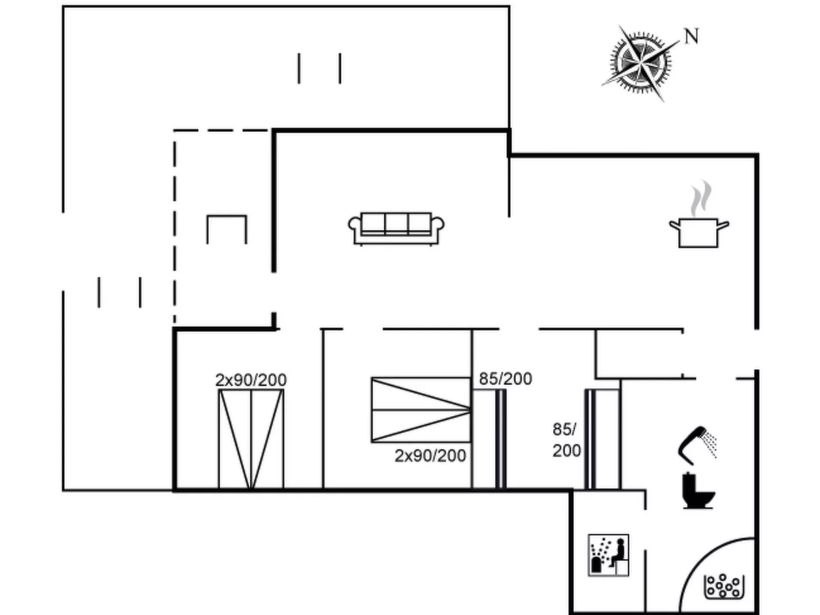"Natalija" - 1.0km from the sea