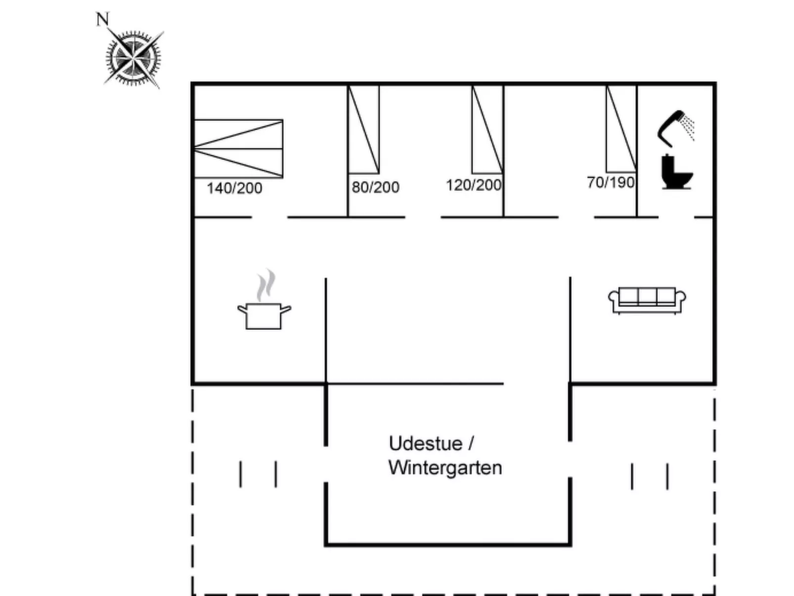"Avelin" - 800m from the sea