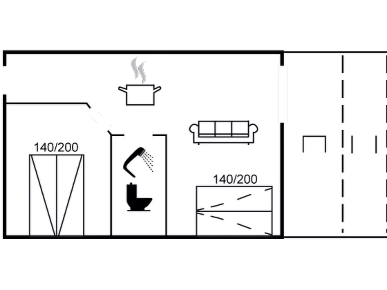 "Iliane" - 100m from the sea