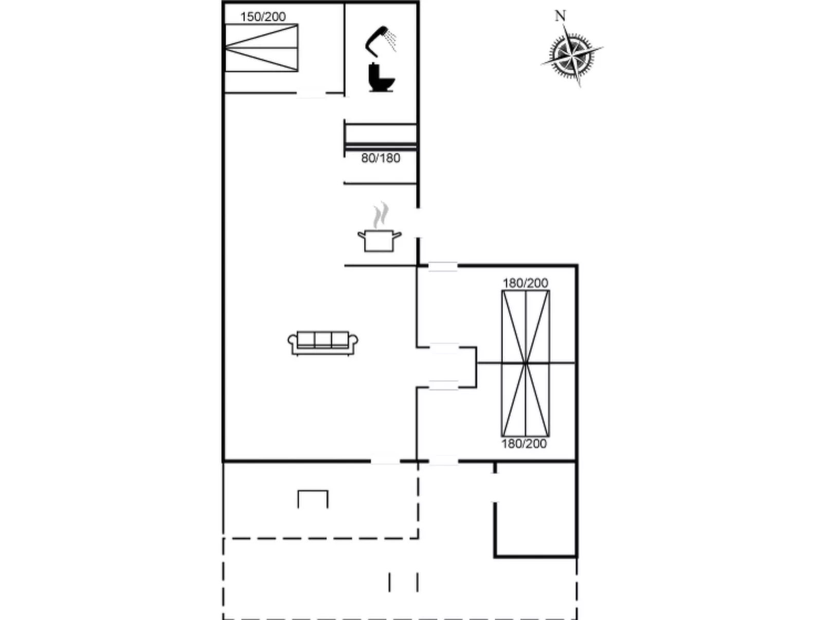 "Marja" - 1.3km from the sea